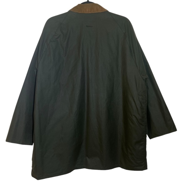 Barbour by AlexaChung Green Edith Waxed Jacket US 10 - Picture 3 of 14